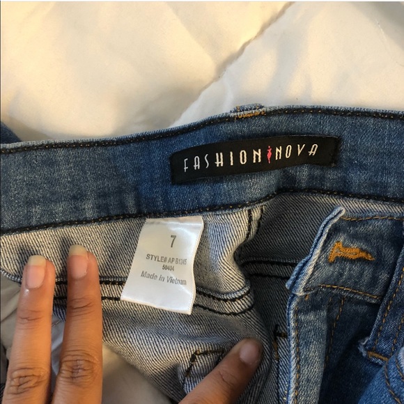 fashion nova jeans size 7 - Picture 3 of 3